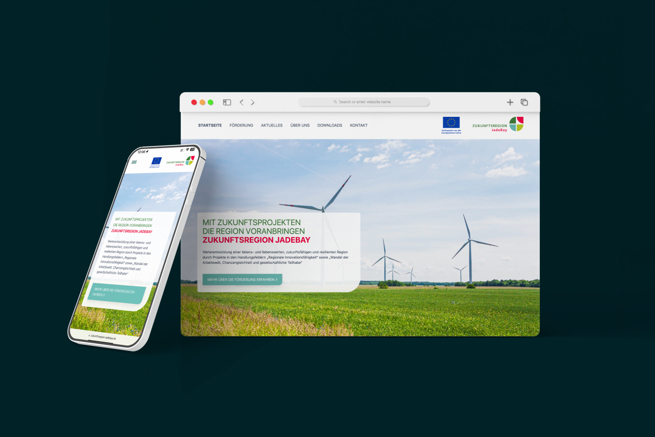 Zukunftsregion Jadebay (Mockup)